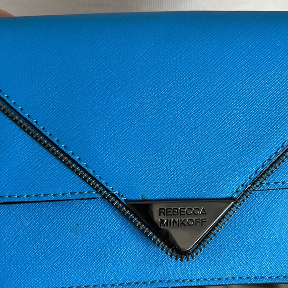 Rebecca Minkoff never used blue crossbody - Picture 2 of 6